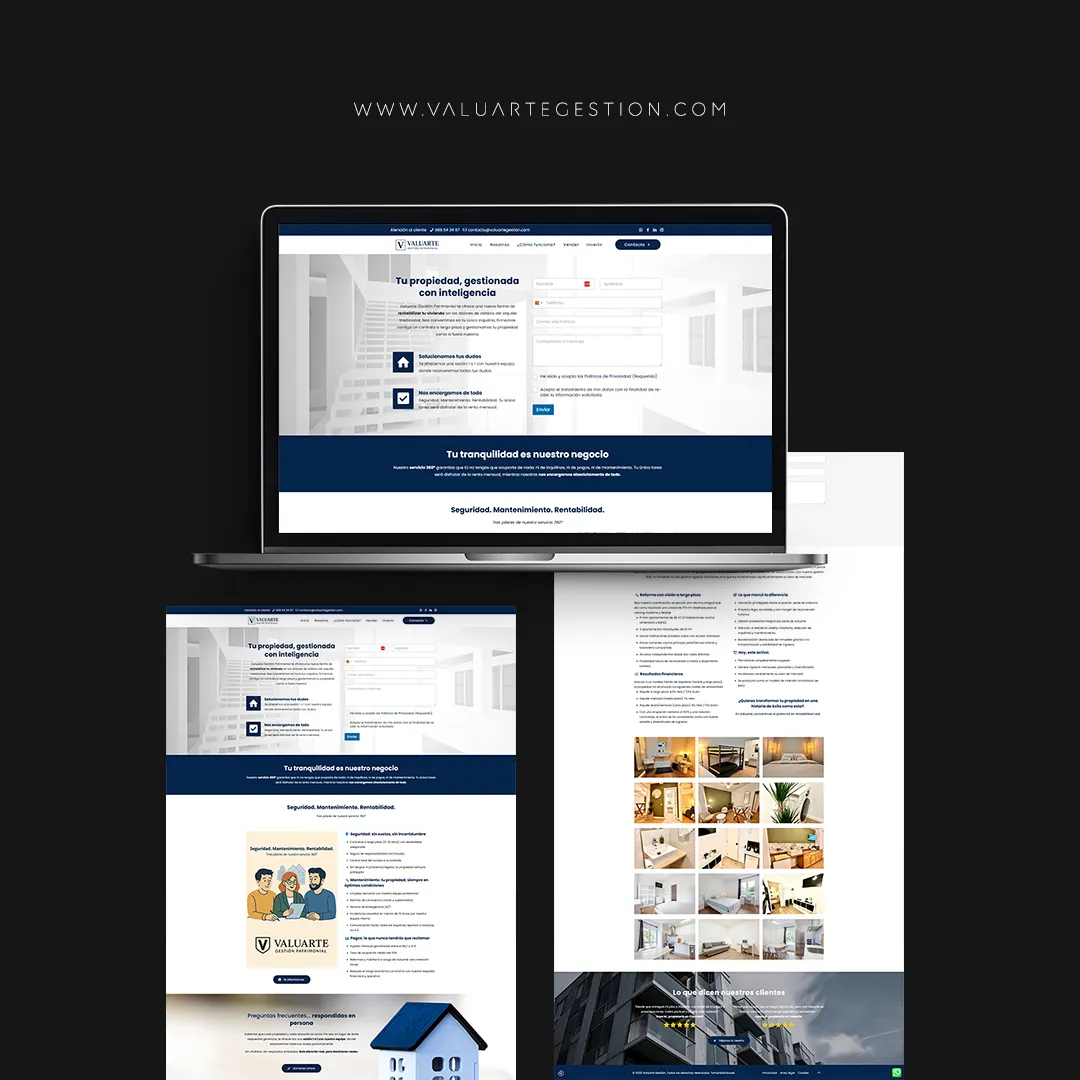 Landing Page barata